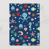 Menu Monde marin (Devant)