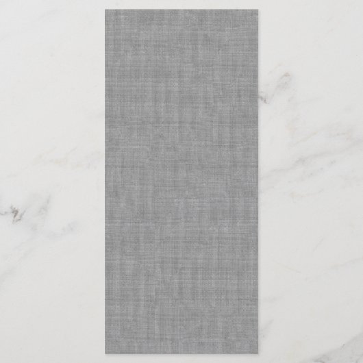 Menu Monogramme Lin Orange (Dos)