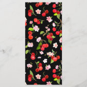 Menu Motif cerise 2 (Devant)