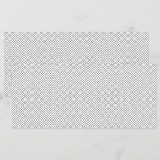Menu Motif minimal à pois gris (Devant / Derrière)