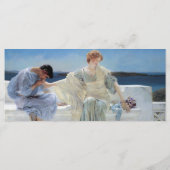 Menu Ne me demandez plus rien d'Alma Tadema, Art victor (Dos)