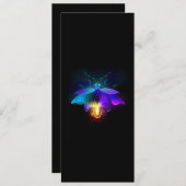 Menu Neon Firefly sur noir (Devant / Derrière)