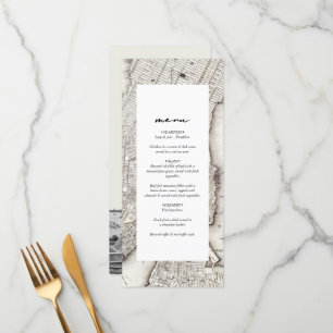 Menu New York City Destination Mariage NYC