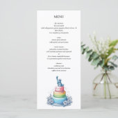 Menu New York City Wedding Cake (Debout devant)