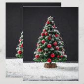 Menu noël (Devant / Derrière)