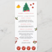 Menu Noël (Devant)