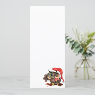 Menu Noël de la chouette