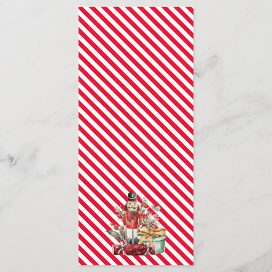 Menu Noel Nutcracker (Dos)