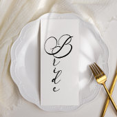 Menu Noir Moderne Simple Script Réservé Siège