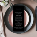 Menu Noms Personnalisés Modernes Tuxedo Onyx Jeux Maria<br><div class="desc">Présentation du Simple Modern Custom Names Mariage Menu & Suite, le choix idéal pour les couples qui recherchent une touche élégante et personnalisée à leur papeterie mariage. Cette suite exquise est conçue pour refléter votre style unique et célébrer l'occasion joyeuse de votre jour de mariage. La suite mariage est dotée...</div>