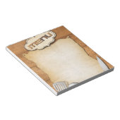 Menù Notitieblok (Schuin)