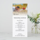 Menu Nous le faisons - Couple s'embrassant dans une pra (Debout devant)