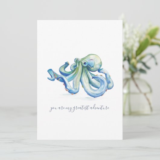 Menu Octopus bleu (Debout devant)