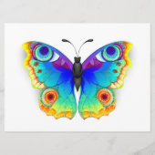 Menu Oeil de paon arc-en-ciel (Devant)