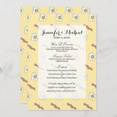 Menu Oeufs et Bacon Petit déjeuner Foodie Funny Motif (Devant / Derrière)