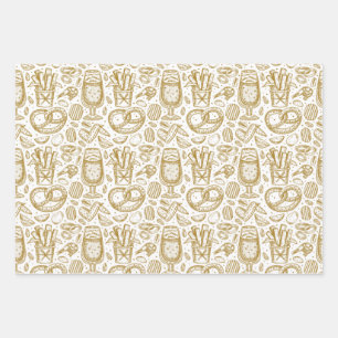 Menu Oktoberfest Food Inpakpapier Vel