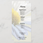 Menu Ombre et Lumière de Marguerite (Devant / Derrière)