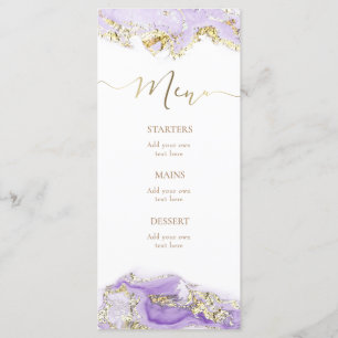 menu or lavande