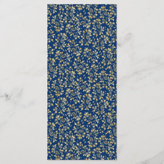 Menu Or médiéval (Dos)