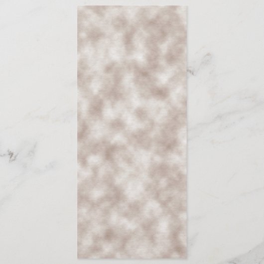 Menu Orange Bourgogne Floral Automne Mariage automne (Dos)