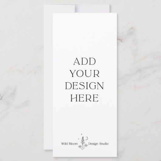 Menu ou impression de programme Mariage de 4 x 9 p (Dos)