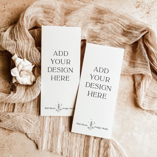 Menu ou impression de programme Mariage de 4 x 9 p