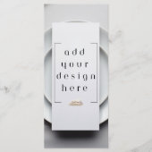 Menu ou programme 4x9" Impression personnalisée de (Devant)