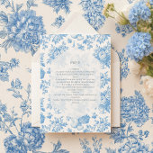 Menu Ours Floral Toile Français