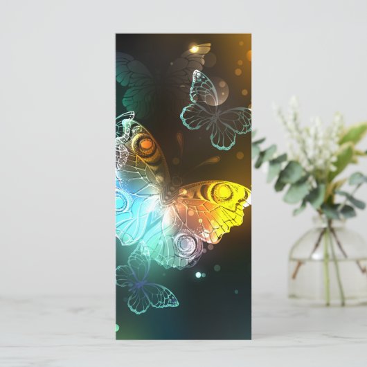 Menu Papillon lumineux et papillons de nuit (Debout devant)