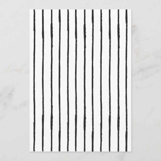 Menu Papillons bleus. Bandes blanches noires (Dos)