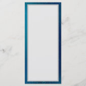 Menu Papillons d'or sur un Arrière - plan bleu (Dos)