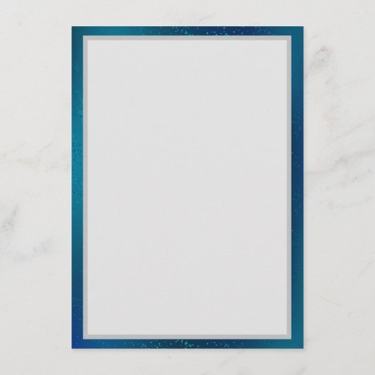 Menu Papillons d'or sur un Arrière - plan bleu (Dos)