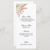 Menu para cualquier evento (Devant / Derrière)