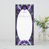 Menu Parapluie violet & coeurs .7 (Debout devant)