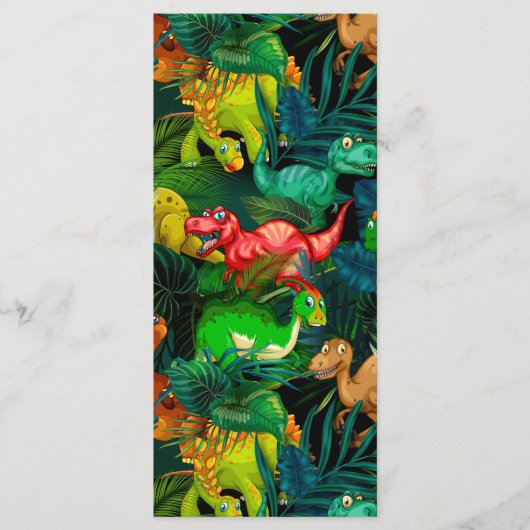 Menu Parc Dinosaur (Devant)