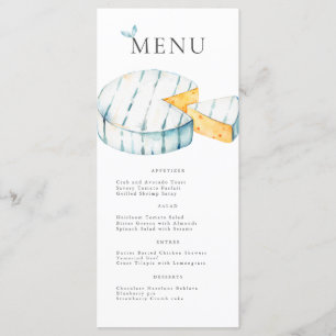 Menu Paris Café Boulangerie Brie Fromage