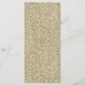 Menu Parties scintillant d'or rose vif moderne Gown Qui (Dos)