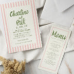Menu Pastel écriture manuscrite typographie Retro Maria<br><div class="desc">, .</div>