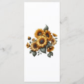 Menu Patch de tournesol (Dos)