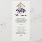 MENU PAYS BLANC MARIAGE FLEURIER RUSTIQUE (Devant)