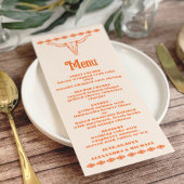 Menu Pays du Sud-Ouest Ranch Mariage de l'Ouest