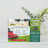 Menu Paysage de coupe d'herbe de l'entretien de la pelo (Debout devant)