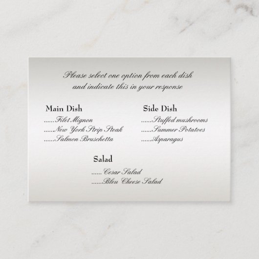 Menu Peacock-opties Invoegen (Voorkant)