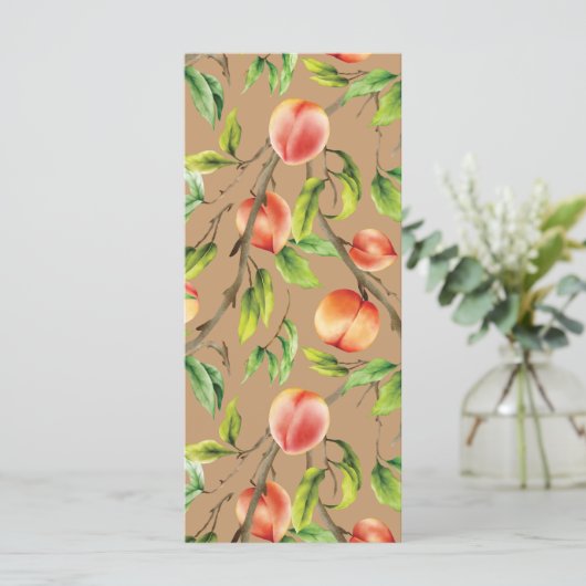 Menu Pêche sur l'arbre (Debout devant)