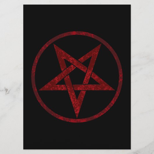 Menu Pentagram Red Devil (Devant)