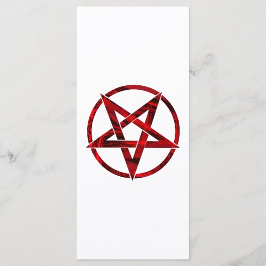Menu Pentagramme du Diable Rouge (Devant)