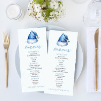 Père Noël Baby Blue Snowy Santa Hat Baby shower No