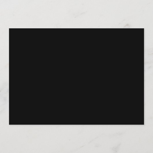 Menu Personnalisable, moderne, élégant et intemporel (Dos)