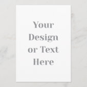 Menu Personnalisable Votre conception ou texte ici Pers (Devant)