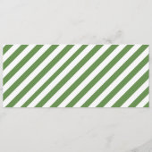 Menu Petit déjeuner dans le billet de lit (Dos)